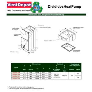 เครื่องปรับอากาศโรงงาน, MXDHP-0007, 48000BTU, 4 ตัน - Product Image 3