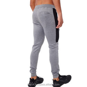 Pantalon de jogging d'entraînement de gymnastique pour hommes avec logo personnalisé Nouveau design Streetwear Jogging Sweatspant Coton Color Block Casual Running - Product Image 3