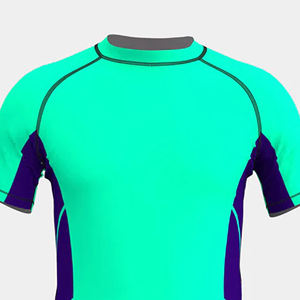 OEM Design Compression Mma Rash Guard Bjj Rashguard Chemises Sublimation Personnalisée Imprimé Rash Guard Hommes - Product Image 5