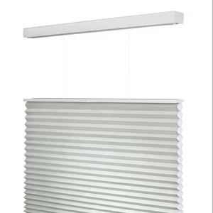 Persianas Opacas de Doble Nido de Abeja con Apertura Superior e Inferior <span class=keywords><strong>para</strong></span> Ventanas Francesas Integradas, Control Remoto, Poliéster, <span class=keywords><strong>para</strong></span> el Hogar - Product Image 1