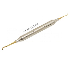 Acier inoxydable médical d'instrument de nettoyage et de remplissage dentaire manuel de haute qualité pour le travail occlusal - Product Image 1