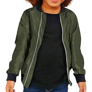 เสื้อแจ็กเก็ตบอมเบอร์คอวีแบบกำหนดเองทันสมัยสำหรับผู้หญิงและเด็กเสื้อผ้าฤดูหนาวคุณภาพสูงกันลมระบายอากาศทนทานทันสมัย - Product Image 4