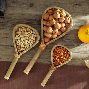 Colador de Bambú Hecho a Mano, Colador Natural de Bambú, Utensilios de Cocina, Coladores y Escurridores de Bambú de Vietnam - Product Image 2