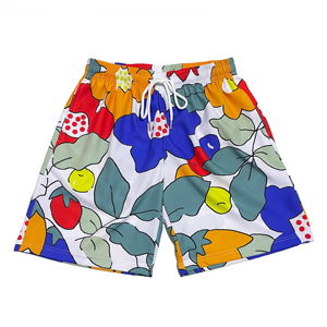 Wholesale Casual Custom Sublimation Zipper Pocket <b>Mens</b> Swim <b>Trunks</b> Stretch Summer Swimwear Polyester Shorts - Product Image 5