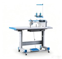 Machine à coudre industrielle à point noué à aiguille simple informatisée JACK A8 avec alimentation numérique