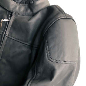 Chaqueta de Motociclismo de Cuero Unisex, Resistente al Viento, Venta al Por Mayor, Fabricación Personalizada OEM, 2026, Todas las Temporadas - Product Image 3