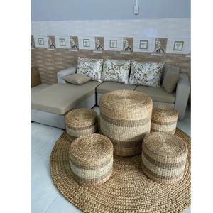 Pouf de rangement pour chambre à coucher, design moderne vintage, couverture amovible en bois, taille personnalisée, fabrication artisanale, table ottoman - Product Image 4