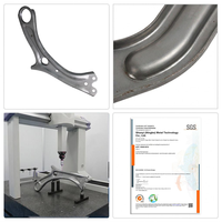 Support structurel en aluminium robuste, estampage personnalisé S355JR, certifié ISO14001, IATF16949, application automobile, grande échelle
