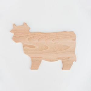 Tagliere e vassoio a forma di mucca | Prodotto e personalizzato in Polonia - Product Image 1