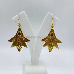 Exquisite 1 Micron Gold Plated 925 <b>Sterling</b> <b>Silver</b> <b>Earrings</b> <b>Pearl</b> Best Price for Every Occasion-Parties Gifts Including Weddings - Product Image 1