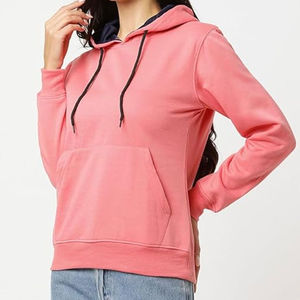 Sweat-shirts pour femmes de qualité supérieure, coupe ajustée, avec logo sur le devant, services OEM, sweat-shirts pour femmes, saison hivernale, prix bas en vente - Product Image 3