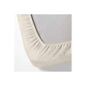 Juego de Sábanas de Algodón 100% Premium, Estilo Simple, Color Blanco, Tamaño Doble, 4 Piezas, Transpirables y Suaves, 160x200, para Uso Doméstico - Product Image 4