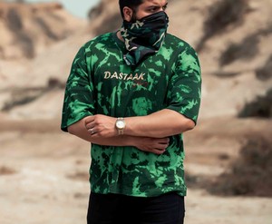 Custom Printed Men's Streetwear Luxury Quality Heavyweight T-Shirt 100% Cotton Loose Fit <b>Drop</b> Shoulder Oversized Design Letter - Product Image 3