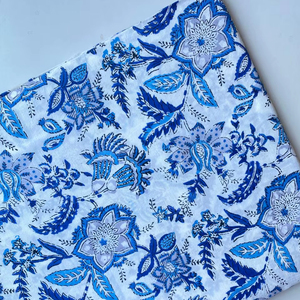 Tissu en coton 100% respirant et écologique fabriqué à la main Jaipur Heritage Traditional Block Print Cotton Fabric - Product Image 1