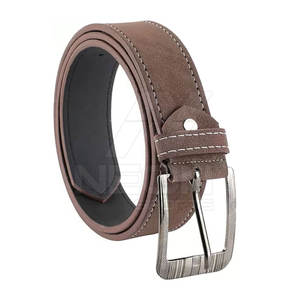 Cinturones de Cuero Vacuno de Alta Calidad Hechos a Medida para Hombre, Nueva Moda, Venta al Por Mayor, de Pakistán - Product Image 2