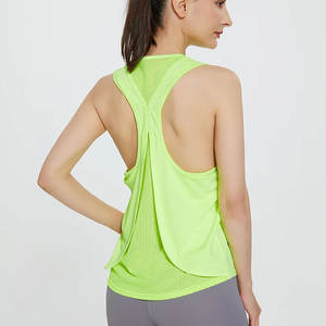 Camisetas sin mangas para mujer al por mayor, personalizadas para gimnasio, estilo veraniego con tu propio logo - Product Image 3
