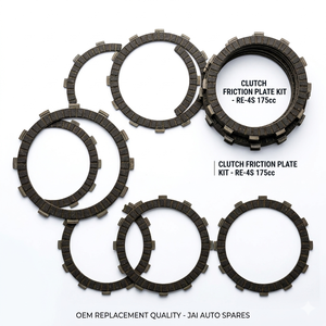 จานคลัตช์รถจักรยานยนต์สำหรับ RE-4S 175cc | แผ่นคลัทช์เครื่องยนต์เปลี่ยน OEM - Product Image 2