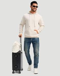 Sweat-shirts à capuche en sherpa pour hommes, sweats de sport en couleur personnalisée - Product Image 6