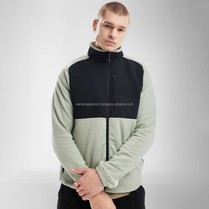 Ropa Nardon, venta al por mayor, chaqueta de lana transpirable, abrigo cálido de invierno personalizado con cuello levantado, abrigo suelto para hombre con bolsillos - Product Image 1