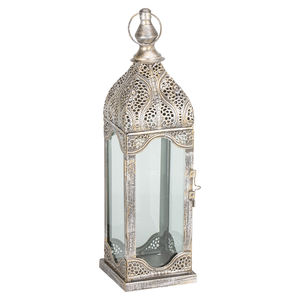 Lanterne à bougie de conception artisanale, qualité durable, lanterne en métal pour la décoration de mariage, article d'utilisation - Product Image 3