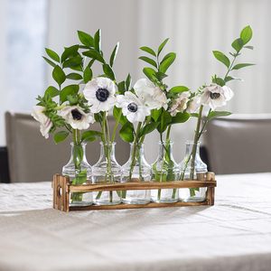 Vases en bois de qualité supérieure pour la décoration intérieure Vases en bois naturel de vente chaude pour le salon Vases en bois fabriqués à la main durables pour les fleurs - Product Image 1