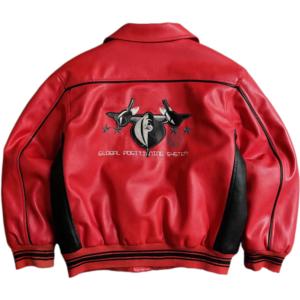 Real Bomber Chaquetas de hombre Chaqueta de cuero Edición limitada Chaqueta vintage Cuero de vaca genuino Americano - Product Image 2