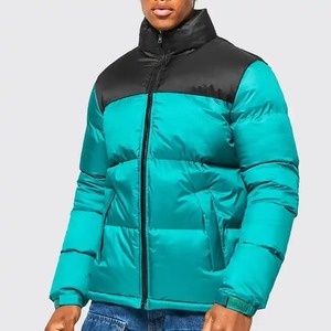 Chaqueta de Invierno para Hombre Más Vendida, Chaqueta Acolchada de Lona con Relleno 100% Algodón, Ligera, Transpirable, con Estampado Personalizado y Cuello Alto - Product Image 3