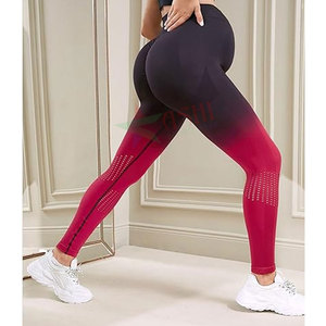 Nouvel Arrivage en Gros : Leggings de Sport de Maternité Solides à Taille Haute et Extensibles dans les Quatre Sens pour Femmes Enceintes – Vêtements de Fitness - Product Image 5