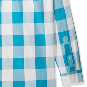 เสื้อเชิ้ตลำลองทรงสลิมฟิตสำหรับผู้ชายเสื้อผ้าแบบผสมแขนยาวผ้าฝ้าย100% ดีไซน์ล่าสุด - Product Image 2