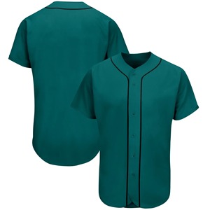 Camiseta de béisbol personalizable, ropa deportiva de Oro Verde, traje con botones para hombres, mujeres, jóvenes, niños, uniforme de camisa de béisbol personalizado - Product Image 3