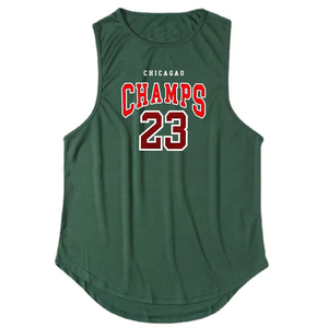 Mens Fitness Tank <b>Top</b> | Sleeveless Gym Shirt | Quick Dry Mesh Sportswear | Casual Basketball Jersey Training Workout Clothing - Product Image 5