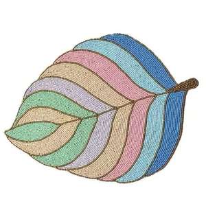 Napperons perlés multicolores en forme d'arbre avec perles en acrylique-Conception de buissons abordables pour les mariages - Product Image 5