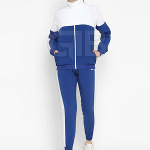 Best Quality Fashionable Casual Wear Women Tracksuit for Adult Long Sleeves Breathable Solid Sets 100% Cotton - Product Image 2