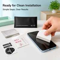 Kit de nettoyage et d'installation de protection d'écran pour téléphone, tablette, montre, accessoires d'entretien des lentilles OEM ODM