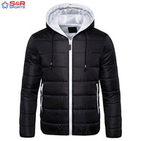 Vestes pour hommes en peluche personnalisées et résistantes Vestes pour hommes en hiver de haute qualité