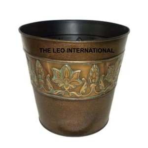 Aluminum Metal <b>Rectangle</b> Shape Shinny Polish <b>Planter</b> Fancy Style Luxury Handmade Hot Selling Highest Quality - Product Image 4