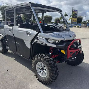 Defender MAX X mr 2025 de Venta Rápida con Puertas Medias HD10 Hyper Silver y Legion Red - Product Image 1