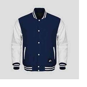 Veste universitaire fine pour homme, collection hiver 2024, style décontracté, design baseball, personnalisable, en laine, col montant, style urbain, vente en gros - Product Image 6