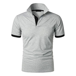 Polo à broderie personnalisée pour hommes, vêtements de travail professionnels disponibles en vrac avec options de logo personnalisé - Product Image 3