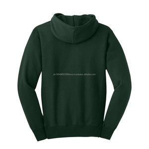 Sweat à capuche personnalisé pour homme en polaire polaire, vêtement décontracté d'hiver avec logo tissé, taille standard, faible MOQ - Product Image 5