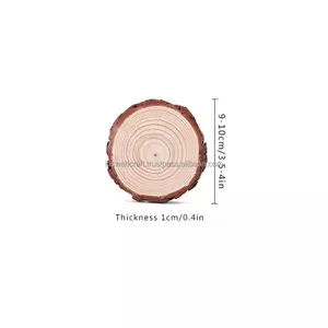 Alfombrillas de resina clásicas personalizadas, posavasos de madera redondos en diferentes tamaños para la mesa del hogar, gran oferta, posavasos para té y café - Product Image 4