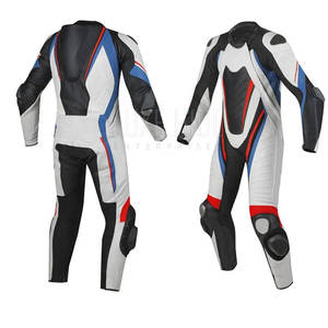 Traje de carreras de ropa de moto de alta calidad, traje de cuero de moto hecho profesional personalizado - Product Image 4