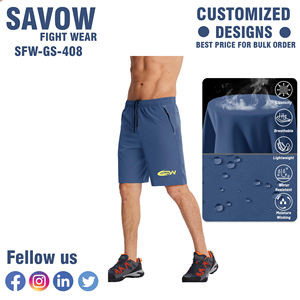 Short d'entraînement OEM et ODM 2-en-1 pour hommes vente en gros de vêtements de sport et de fitness avec impression par transfert de sublimation - Product Image 5