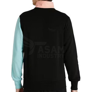 Sweat-shirts à col zippé de haute qualité en coton 2026 pour hommes, sweat-shirts à col zippé sur mesure à vendre - Product Image 2