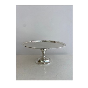 Support à gâteau en aluminium fait main, design attrayant, écologique, personnalisable, passe au lave-vaisselle, pour mariages, comptoirs de boulangerie, maison - Product Image 1