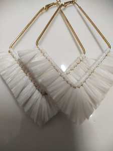 Pendientes de gota de piedra natural hechos a mano para mujer lindo diseño en forma de corazón oro nuevo producto Tailandia exportación directa regalo perfecto - Product Image 5