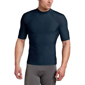 Livraison directe Combat NoGi Mma Perform Compress T-Shirt Hommes Bjj Gi Jiu Jitsu Rashguard à manches courtes personnalisé Vente en gros RashGuard - Product Image 1