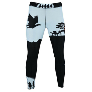 Qualité supérieure personnalisée femmes sport Yoga Leggings taille élastique Sublimation imprimé solide motif nouveau Style pantalon - Product Image 3