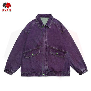 Fabricant de vestes en jean pour hommes de haute qualité, taille et logo personnalisés, denim en coton durable - Product Image 3