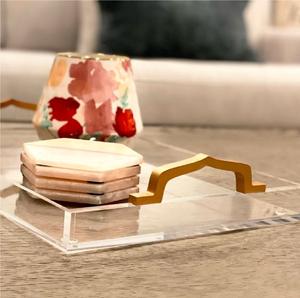 Clear Acrylic <b>Food</b> <b>Serving</b> <b>Tray</b> Large Customizable Dessert <b>Tray</b> for Events Tabletop Dining Durable and Stylish Wholesale - Product Image 2